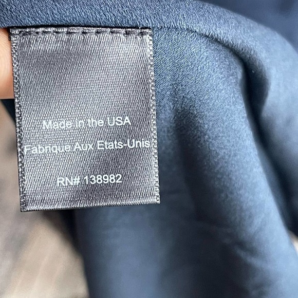 Dress the Population Women's Delani Sequin Crepe Gown Navy Size S NWOT - Picture 11 of 12